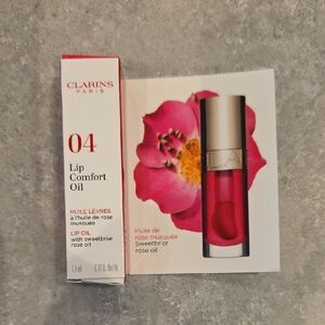 Clarins Lip Comfort Oil in Vibrant Rose